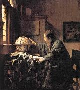VERMEER VAN DELFT, Jan The Astronomer et France oil painting artist